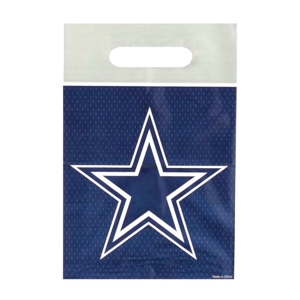 NFL Dallas Cowboys Favor Bags